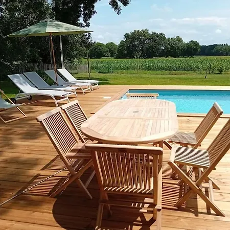 Maison Neuve Avec Piscine Chauffee, 4 Kms De Contis *