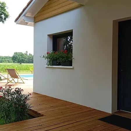 別荘 Maison Neuve Avec Piscine Chauffee, 4 Kms De Contis サン・ジュリアン・アン・ボルヌ